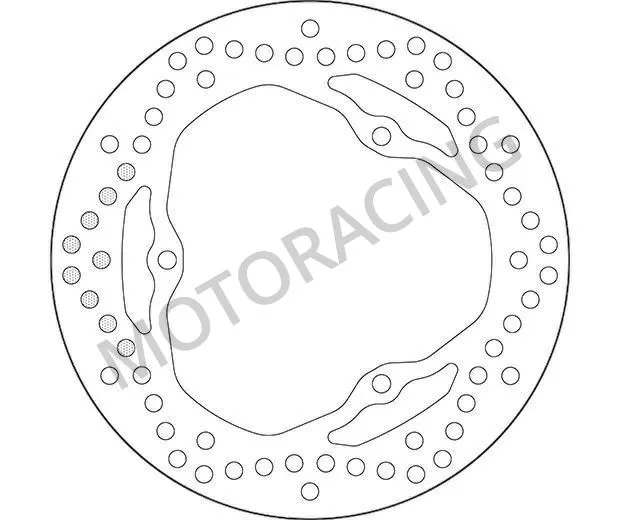 ΔΙΣΚΟΠΛΑΚΑ ΠΙΣΩ SBS YAMAHA YP 250R ie Lc 4T X-MAX 14'-15'