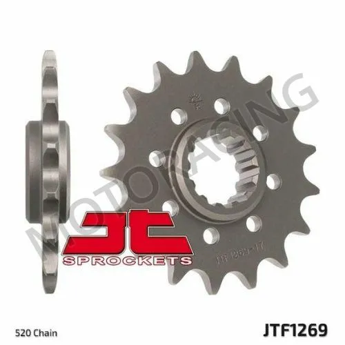 ΓΡΑΝΑΖΙ ΜΠΡΟΣΤΑ HONDA CBR 600RR 03'-13' / CBR 1000RR 04'-15' / VTR 1000 00'-06' JT 16 ΔΟΝΤΙΑ