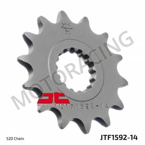 ΓΡΑΝΑΖΙ ΜΠΡΟΣΤΑ YAMAHA YFM 700 06'-19' / YFZ 450 09'-19' JT 14 ΔΟΝΤΙΑ