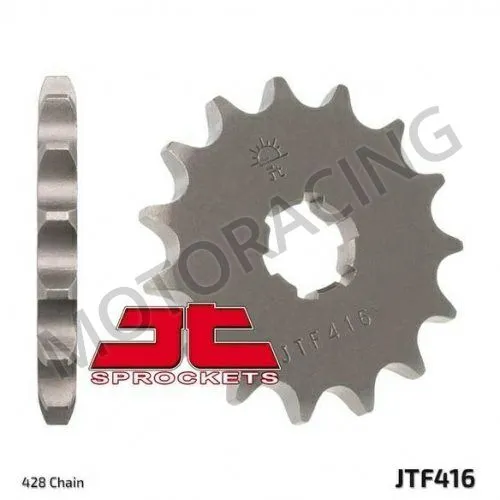 ΓΡΑΝΑΖΙ ΜΠΡΟΣΤΑ SUZUKI RM 85 97'-18' JT 13 ΔΟΝΤΙΑ