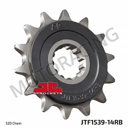 ΓΡΑΝΑΖΙ ΜΠΡΟΣΤΑ KAWASAKI Z250 16'-17' KLE 300C VERSYS X 17'-23' / Z400 19'-24' JT 14 ΔΟΝΤΙΑ