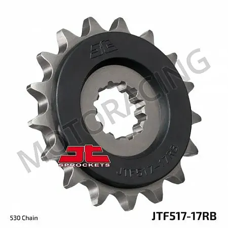 ΓΡΑΝΑΖΙ ΜΠΡΟΣΤΑ KAWASAKI ZZR 1400 06'-12' / ZZR 1200 02'-05' / ZZR 1100 '93-'01 JT 17 ΔΟΝΤΙΑ