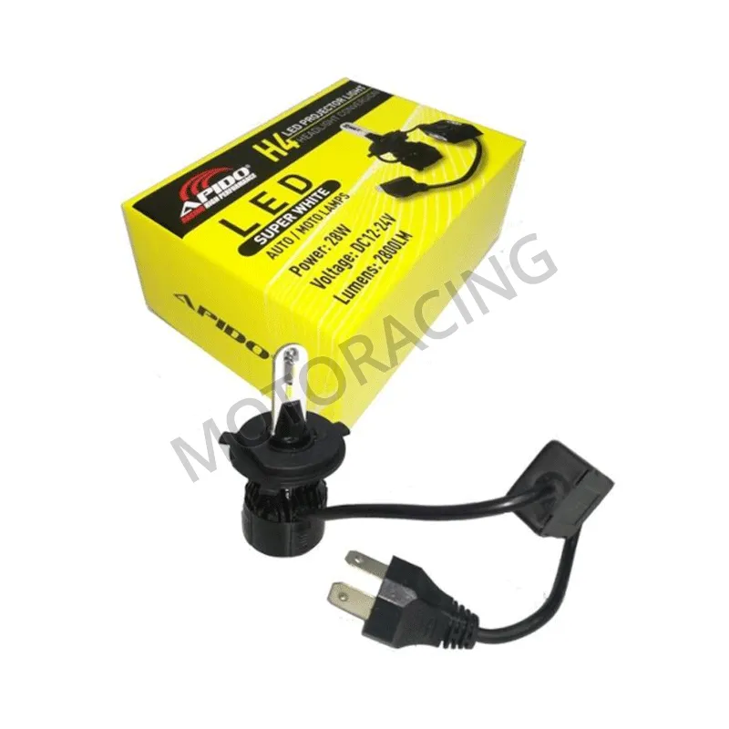 ΛΑΜΠΑ LED ΜΗΧΑΝΗΣ H4 / 28W-12V APIDO