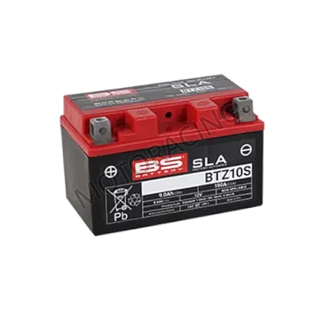 ΜΠΑΤΑΡΙΑ HONDA CB 600F HORNET 09'-13' / CBR 600RR 03'-13' / BMW S 1000RR 09'-16' / YAMAHA MT-07 14'-16' BS-BATTERY 12V 8.6Ah BTZ10S-SLA GEL
