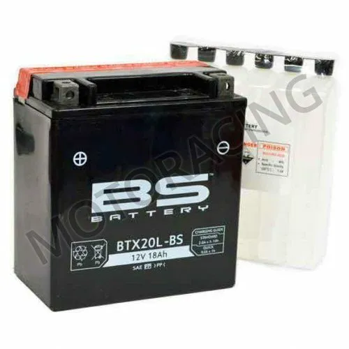 ΜΠΑΤΑΡΙΑ ΜΗΧΑΝΗΣ TRIUMPH TIGER 800 15'-16' / TIGER 1200 12'-13' BS-BATTERY 12V 18Ah BTX20L-BS  ΜΕ ΥΓΡΑ