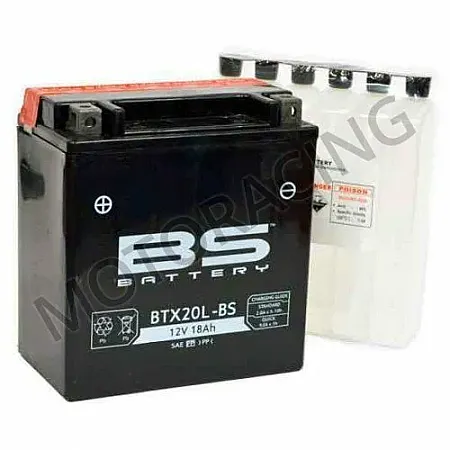 ΜΠΑΤΑΡΙΑ ΜΗΧΑΝΗΣ TRIUMPH TIGER 800 15'-16' / TIGER 1200 12'-13' BS-BATTERY 12V 18Ah BTX20L-BS  ΜΕ ΥΓΡΑ