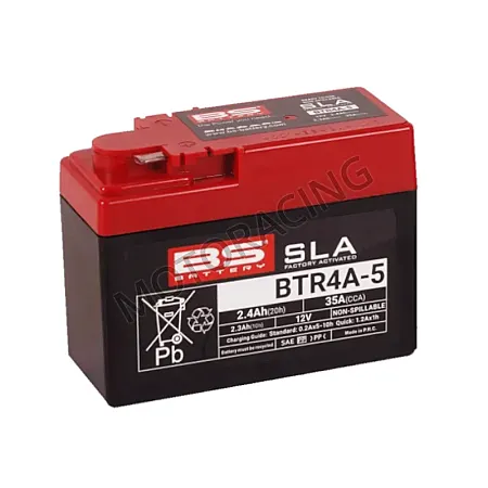 ΜΠΑΤΑΡΙΑ HONDA CB 400 SS 07' / SZX 50 00' / X8R-X / X8R-S 99'-00' BS-BATTERY 12V 2.4Ah BTR4A-5 SLA GEL