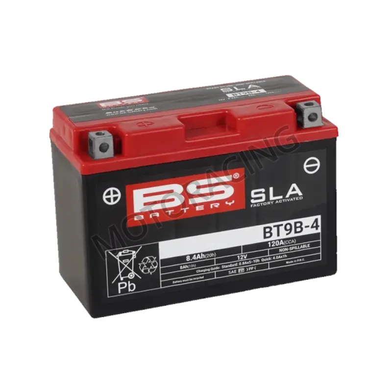 ΜΠΑΤΑΡΙΑ YAMAHA MT-03 660 06'-12' / T-MAX 500 01'-07' / XT 660 04'-15' BS-BATTERY 12V 8Ah BT9B-4 SLA GEL