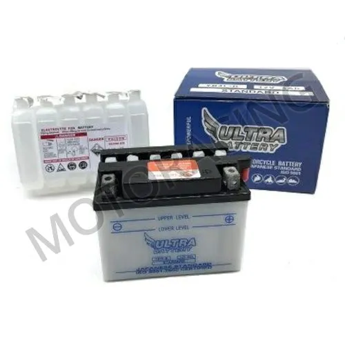 ΜΠΑΤΑΡΙΑ GILERA RUNNER 50 06' / PIAGGIO FLY 50 05'-07' / YAMAHA NEOS 50 97'-12' ULTRA 12V 4Ah YB4L-B ΜΕ ΥΓΡΑ