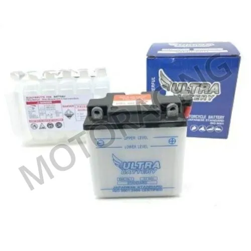 ΜΠΑΤΑΡΙΑ ΜΗΧΑΝΗΣ HONDA CB125S 79'-83' / YAMAHA XT250 80'-83' / XT500 77'-81' ULTRA 6V 6Ah 6N6-3B-1 ΜΕ ΥΓΡΑ