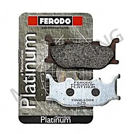 ΤΑΚΑΚΙΑ ΜΠΡΟΣΤΑ YAMAHA XJ6 09'-15' / MT-03 660 06'-12' / XVS 1100 DRAG STAR 99'-05' FERODO (FDB2003P)