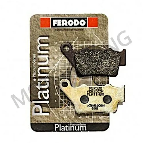 ΤΑΚΑΚΙΑ ΠΙΣΩ BMW F650 GS 99'-12' / F800 GS 08'-16' / YAMAHA XT 660 04'-15' / APRILIA PEGASO 650 01'-09' FERODO (FDB2005P)