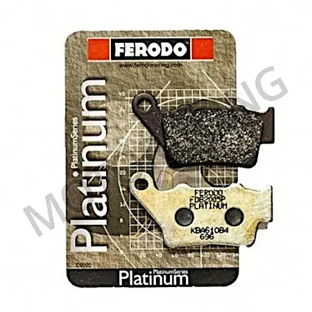 ΤΑΚΑΚΙΑ ΠΙΣΩ BMW F650 GS 99'-12' / F800 GS 08'-16' / YAMAHA XT 660 04'-15' / APRILIA PEGASO 650 01'-09' FERODO (FDB2005P)