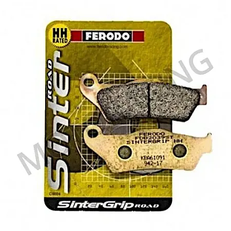 ΤΑΚΑΚΙΑ ΠΙΣΩ BMW R1200 GS 04'-12' / R1150 GS 99'-05' / K1200 R 05'-08' FERODO (FDB2039ST)