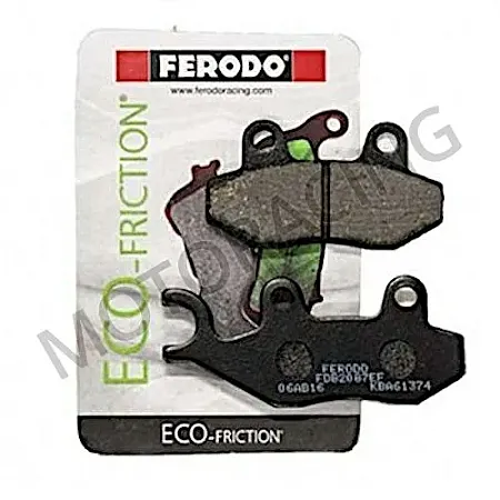 ΤΑΚΑΚΙΑ ΜΠΡΟΣΤΑ KYMCO AGILITY 125 06'-12' / DINK 125 06'-11' / MOVIE 125 01'-07' FERODO (FDB2087EF)