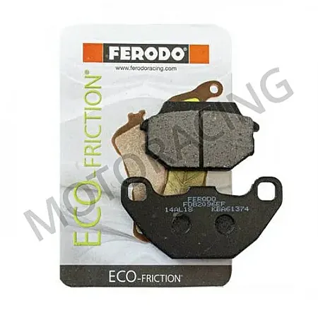 ΤΑΚΑΚΙΑ ΠΙΣΩ SYM JOYRIDE 200 01'-06' / KYMCO MXer 150 02'-07' / MXU 150 05'-13' FERODO (FDB2096EF)