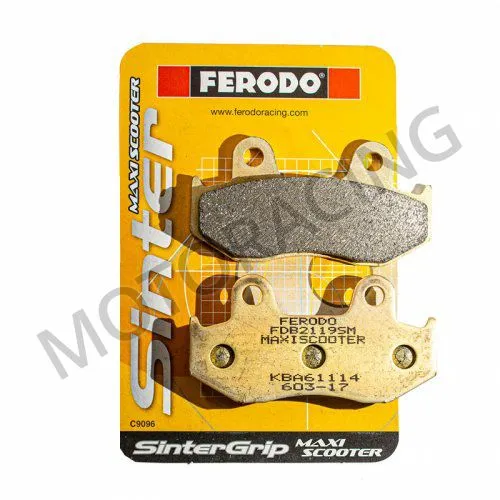 ΤΑΚΑΚΙΑ ΜΠΡΟΣΤΑ HONDA SH 125 00'-08' / SH 150 01'-08' / DYLAN 150 01'-06' FERODO (FDB2119SM)