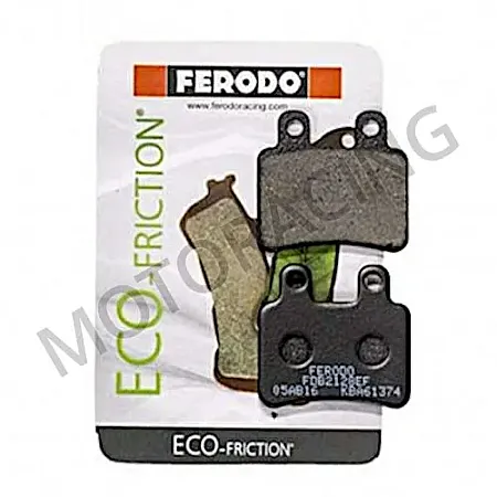 ΤΑΚΑΚΙΑ ΠΙΣΩ PEUGEOT ELYSEO 125 00'-04' / JET FORCE 125 03'-04' / SATELIS 125 04'-05' FERODO (FDB2128EF)