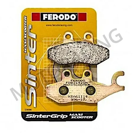 ΤΑΚΑΚΙΑ ΜΠΡΟΣΤΑ GILERA RUNNER VX 125 06'-12' / PIAGGIO BEVERLY 250 04'-09' / FLY 150 05'-10' / APRILIA SR MAX 300 11'-12' FERODO (FDB2142SM)