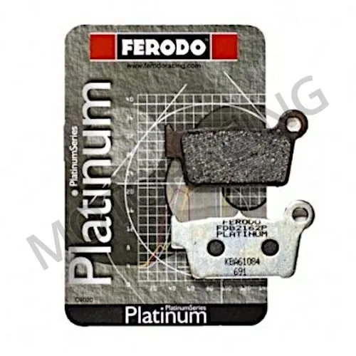 ΤΑΚΑΚΙΑ ΠΙΣΩ YAMAHA WRF 250 03'-13' / YZF 250 03'-12' / SUZUKI RMZ 250 04'-12' / KAWASAKI KXF 250 04'-19' FERODO (FDB2162P)