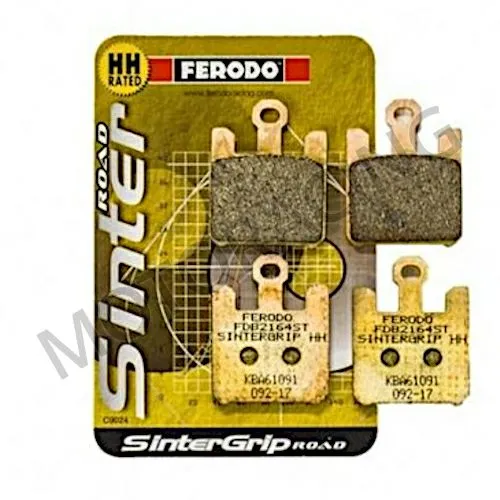 ΤΑΚΑΚΙΑ ΜΠΡΟΣΤΑ KAWASAKI Z750 11'-12' / ZX-10R 04'-07' / ZX-6R 03'-06' FERODO (FDB2164ST)