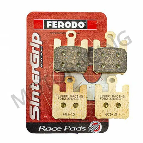 ΤΑΚΑΚΙΑ ΜΠΡΟΣΤΑ KAWASAKI Z750 11'-12' / ZX-10R 04'-07' / ZX-6R 03'-06' FERODO (FDB2164XRAC)