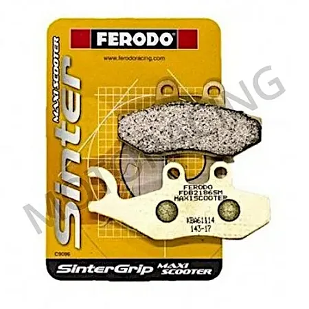 ΤΑΚΑΚΙΑ ΜΠΡΟΣΤΑ PIAGGIO X9 250 04'-07' / X10 350 12'-15' / X-EVO 400 07'-13' FERODO (FDB2186SM)