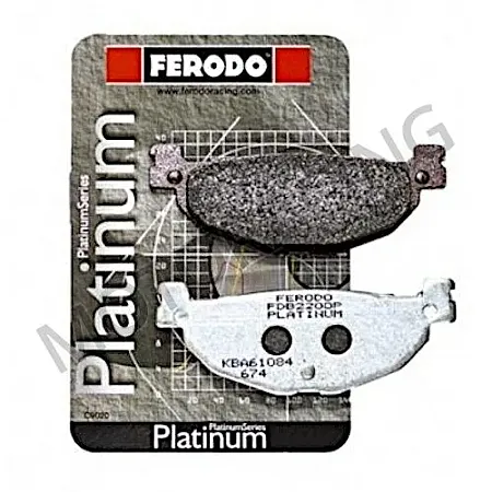 ΤΑΚΑΚΙΑ ΠΙΣΩ YAMAHA T-MAX 500 ie 04'-11' / YP 400 MAJESTY 04'-11' FERODO (FDB2200P)