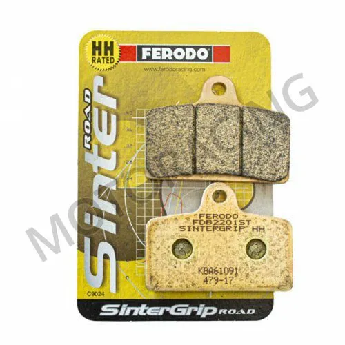 ΤΑΚΑΚΙΑ ΜΠΡΟΣΤΑ APRILIA RS4 11'-14' / DERBI GPR 125 NUDE 04'-08' / GPR 125 RACING 04'-08' FERODO (FDB2201ST)