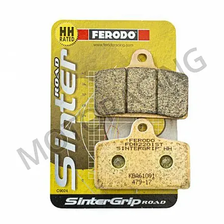 ΤΑΚΑΚΙΑ ΜΠΡΟΣΤΑ APRILIA RS4 11'-14' / DERBI GPR 125 NUDE 04'-08' / GPR 125 RACING 04'-08' FERODO (FDB2201ST)