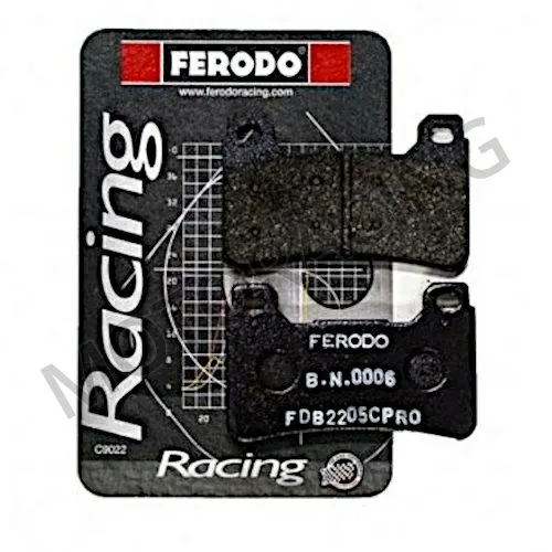 TAKAKIA ΜΠΡΟΣΤΑ HONDA CBR 600RR 05'-06' / CBR 1000RR 04'-05' FERODO (FDB2205CPRO)