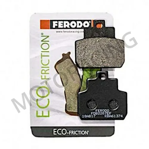 ΤΑΚΑΚΙΑ ΠΙΣΩ PIAGGIO BEVERLY 500ie CRUISER 07'-13' / X8 200 05'-07' / X9 250 EVOLUTION 05'-07' FERODO (FDB2207EF)