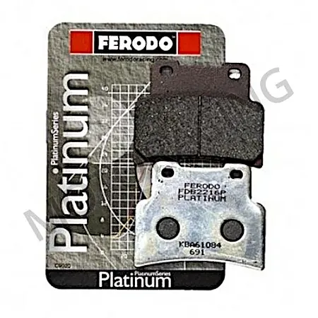 ΤΑΚΑΚΙΑ ΜΠΡΟΣΤΑ APRILIA MANA 850 08'-13' / RS 125 06'-11' / YAMAHA YZF-R 125ie 14'-15' FERODO (FDB2216P)