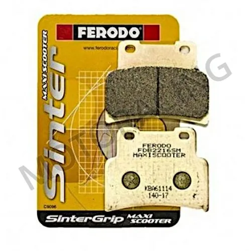 ΤΑΚΑΚΙΑ ΜΠΡΟΣΤΑ APRILIA MANA 850 08'-13' / RS 125 06'-11' / YAMAHA YZF-R 125ie 14'-15' FERODO (FDB2216SM)