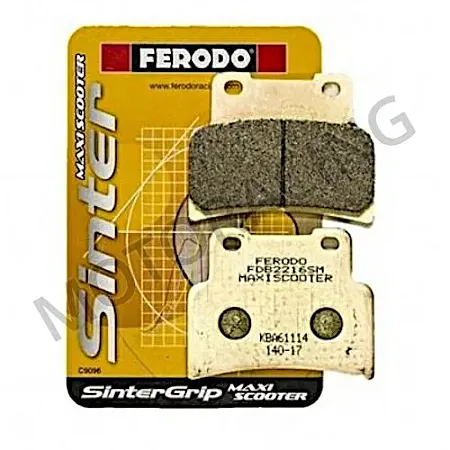 ΤΑΚΑΚΙΑ ΜΠΡΟΣΤΑ APRILIA MANA 850 08'-13' / RS 125 06'-11' / YAMAHA YZF-R 125ie 14'-15' FERODO (FDB2216SM)