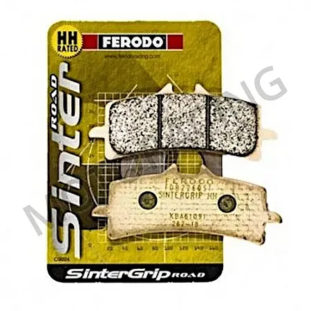 ΤΑΚΑΚΙΑ ΜΠΡΟΣΤΑ DUCATI MULTISTRADA 1200S 15'-17' / SUZUKI GSX-R 1000 12'-19' / GSXR 1300 ABS HAYABUSA 13'-18' FERODO (FDB2260ST)