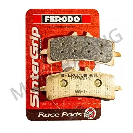 ΤΑΚΑΚΙΑ ΜΠΡΟΣΤΑ DUCATI MULTISTRADA 1200S 15'-17' / SUZUKI GSX-R 1000 12'-19' / GSXR 1300 ABS HAYABUSA 13'-18' FERODO (FDB2260XRAC)