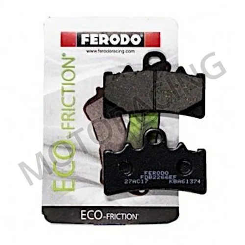 ΤΑΚΑΚΙΑ ΜΠΡΟΣΤΑ KTM Duke 200 12'-16' / RC 200 14'-16' / Duke 390 13'-23' / RC 390 14'-15' FERODO (FDB2266EF)