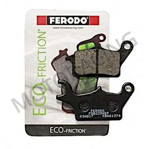 ΤΑΚΑΚΙΑ ΜΠΡΟΣΤΑ YAMAHA MW 125i TRICITY 14'-16' / MW 155i TRICITY 155i 18' FERODO (FDB2296EF)