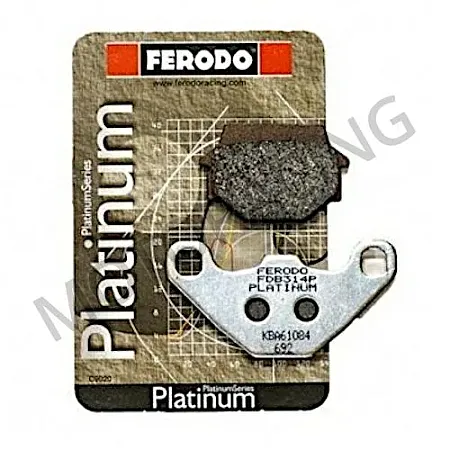 ΤΑΚΑΚΙΑ ΠΙΣΩ KAWASAKI KLE 500 97'-07' / GPZ 500S 94'-03' / ZX-7R NINJA 96'-06' FERODO (FDB314P)