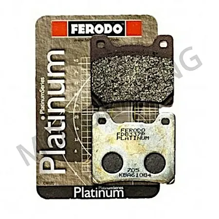 ΤΑΚΑΚΙΑ ΠΙΣΩ YAMAHA TDM 850 91'-01' / BT 1100 BULLDOG 02'-06' / XVS 1100 99'-05' FERODO (FDB337P)