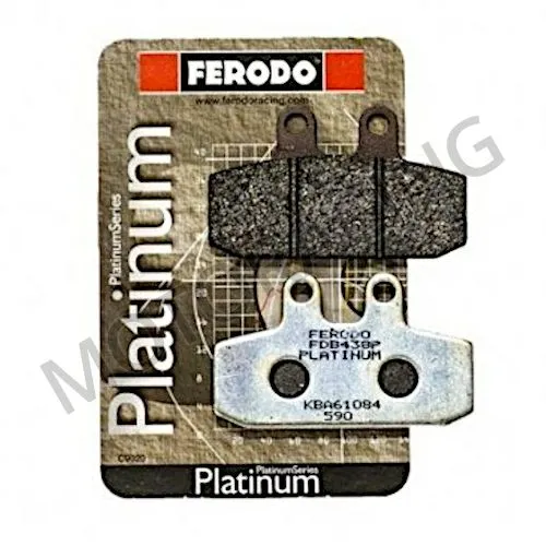 ΤΑΚΑΚΙΑ ΜΠΡΟΣΤΑ APRILIA SCARABEO 400 07'-11' / SPORTCITY 300 08'-11' / DERBI RAMBLA 300 10'-12' FERODO (FDB438P)