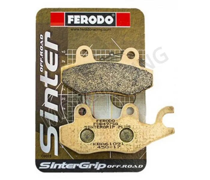 ΤΑΚΑΚΙΑ ΠΙΣΩ KEEWAY LOGIC 125 13'-14' / PEUGEOT GEOPOLIS 400 07'-11' / TRIUMPH TIGER 1200 EXPLORER 12'-13' FERODO (FDB497SG)