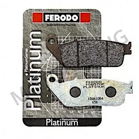 ΤΑΚΑΚΙΑ ΜΠΡΟΣΤΑ HONDA CB 600F HORNET 98'-13' / CBR 600F 95'-13' / TRIUMPH TIGER 800 10'-16' FERODO (FDB570P)