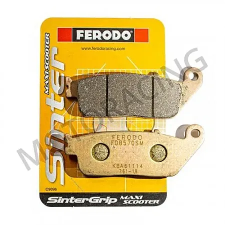 ΤΑΚΑΚΙΑ ΜΠΡΟΣΤΑ HONDA CB 600F HORNET 98'-13' / CBR 600F 95'-13' / TRIUMPH TIGER 800 10'-16' FERODO (FDB570SM)