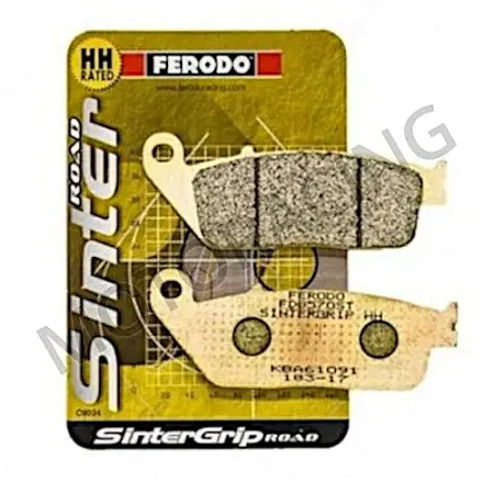 ΤΑΚΑΚΙΑ ΜΠΡΟΣΤΑ HONDA CB 600F HORNET 98'-13' / CBR 600F 95'-13' / TRIUMPH TIGER 800 10'-16' FERODO (FDB570ST)