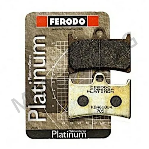 ΤΑΚΑΚΙΑ ΜΠΡΟΣΤΑ YAMAHA YZF R6 99'-15' / FZ1 1000 FAZER 06'-13' / TDM 900 02'-13' FERODO (FDB605P)