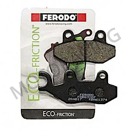 ΤΑΚΑΚΙΑ ΠΙΣΩ KAWASAKI Z400 19'-24' / MODENAS KRISTAR 125 / TRIUMPH TIGER 1050 07'-12' FERODO (FDB631EF)