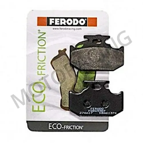 ΤΑΚΑΚΙΑ ΠΙΣΩ YAMAHA XSR 125 21'-23' / DT 125 05'-06' / XT 250X 08' / KAWASAKI KLX 250 98'-03' FERODO (FDB659EF)