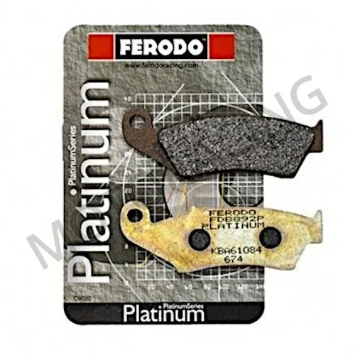 ΤΑΚΑΚΙΑ ΜΠΡΟΣΤΑ HONDA XLV 600 TRANSALP 97'-07' / XRV 750 AFRICA 93'-03' / YAMAHA WRF 450 03'-15' FERODO (FDB892P)